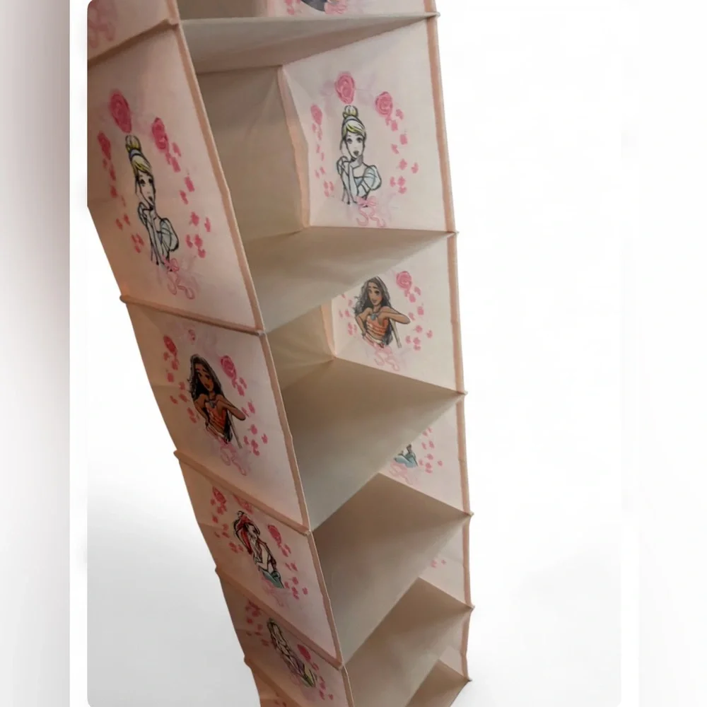 Disney Princess 6-Shelf Hanging Closet Organizer